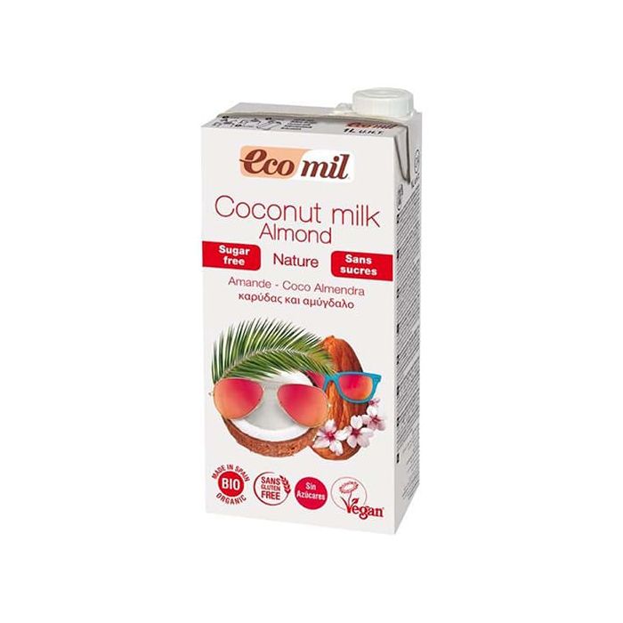 Beb. Coco/Almend s/azucar Ecomil 1L ECO main product photo