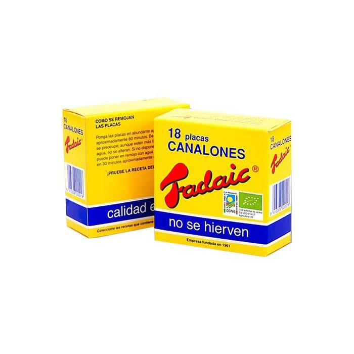 Canelones 18 placas Fadaic ECO main product photo