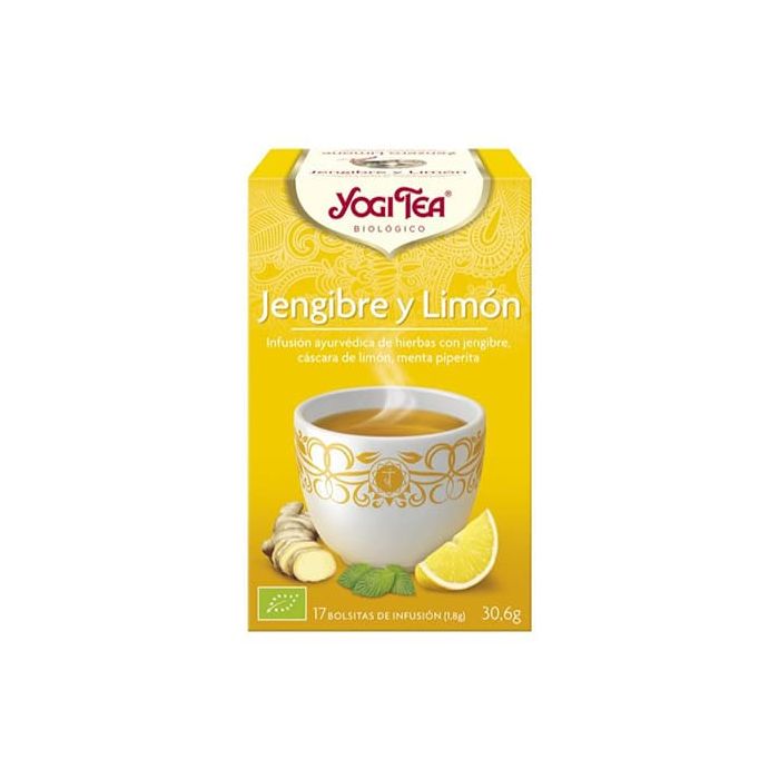 Yogi Tea Jengibre-Limón 17b ECO main product photo