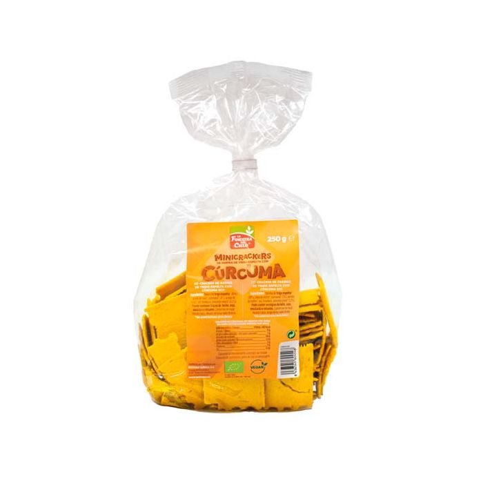 Mini cracker esp/cúrcu/pimienta 250g ECO main product photo