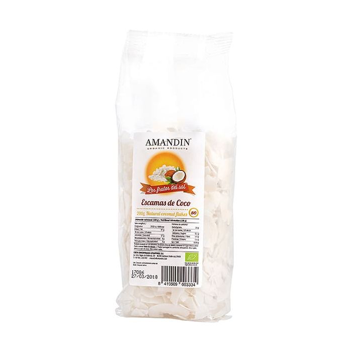 Escamas de Coco Amandin 200g ECO main product photo