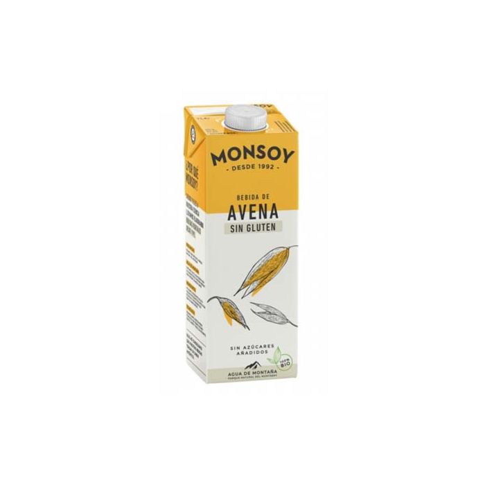 Bebida de Avena S/Gluten Monsoy 1L ECO main product photo