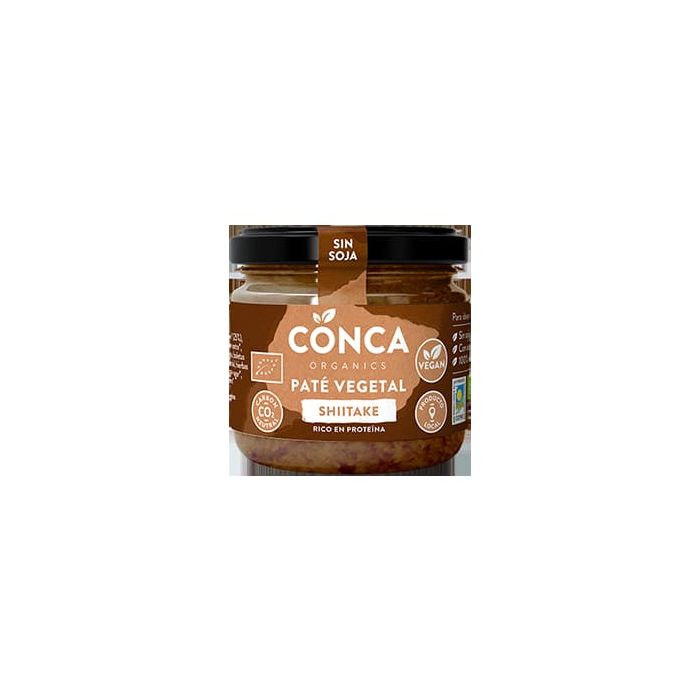 Paté shitake agar Conca Organic 110g ECO main product photo