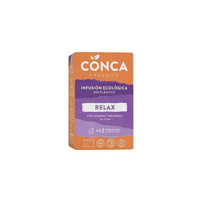 Infusión relax Conca Organics 12b ECO main product photo