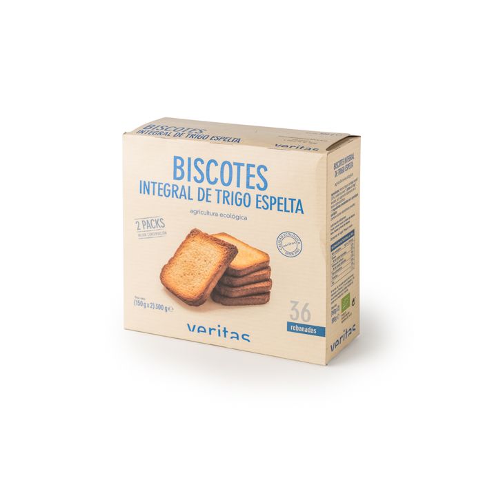 Biscote espelta integ Veritas 300g ECO main product photo