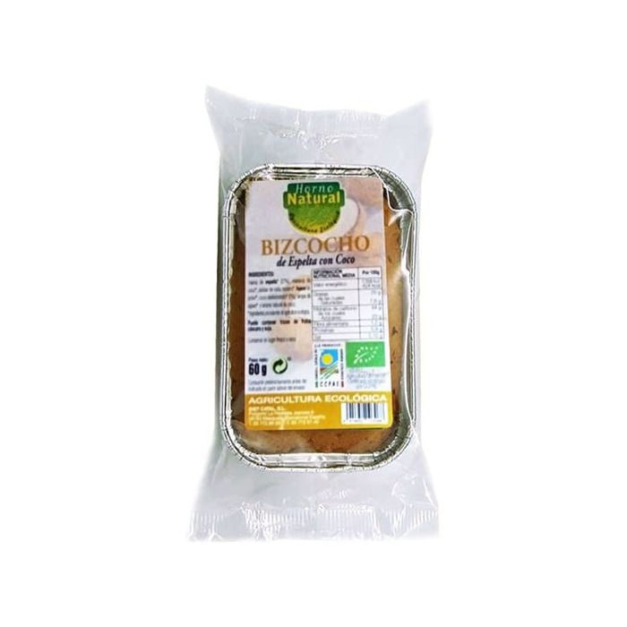 Bizcocho esp. coco Horno Natural 60g ECO main product photo