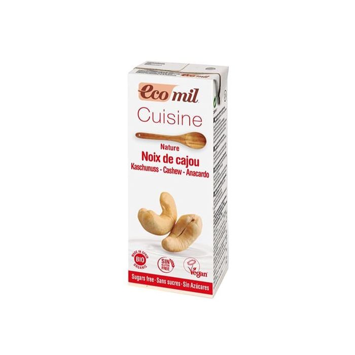 Crema anacardo cocinar Ecomil 200ml ECO main product photo