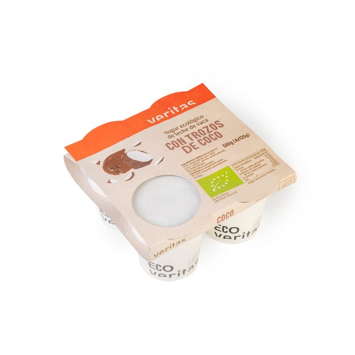 Yogur con coco Veritas 4x125g ECO main product photo