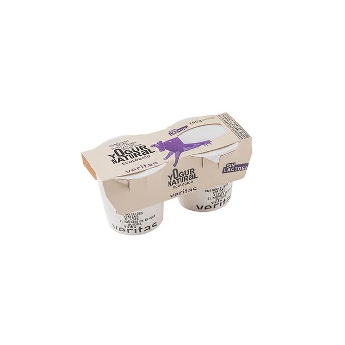 Yogur nat s lact Veritas 2x125g ECO main product photo