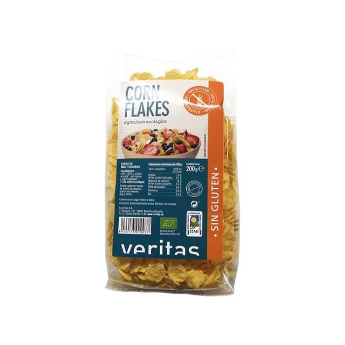 Corn flakes s/gluten Veritas 200g ECO main product photo