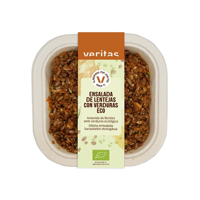 Ensalada lentejas Veritas 250g ECO main product photo