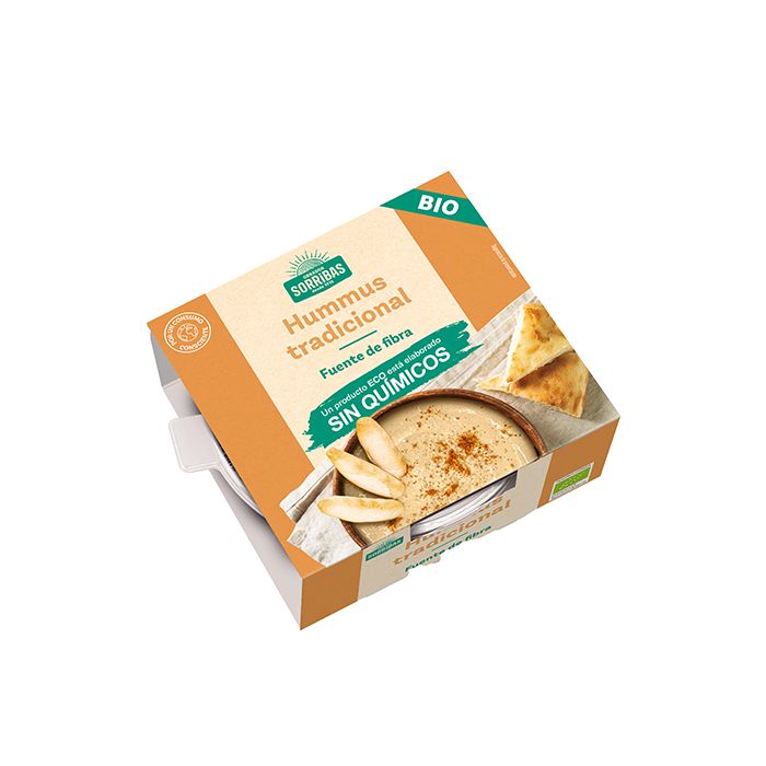 Hummus tradicional Sorribas 240g ECO main product photo