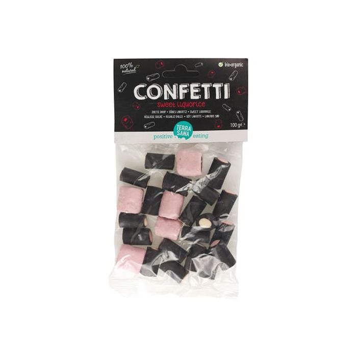 Regaliz confetti Terra Sana 100g ECO main product photo