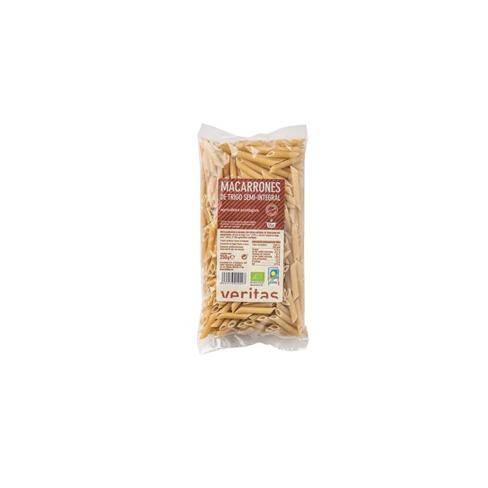 Macarrones Semi Integ Veritas 250g ECO main product photo
