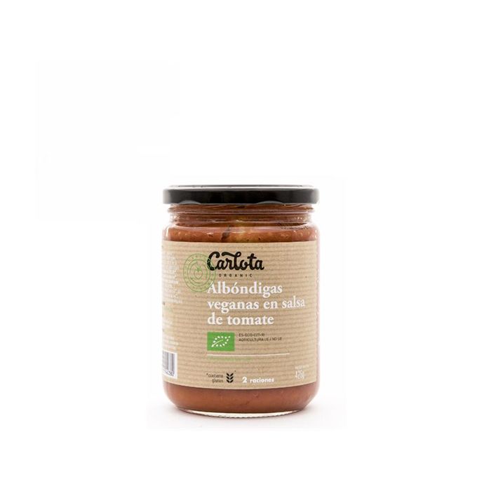 Albóndigas Vegan/Tomate Carlota 425g ECO main product photo