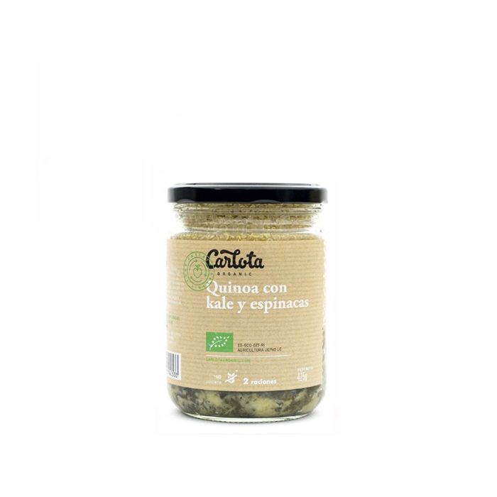 Quinoa kale y espinacas Carlota 425g ECO main product photo