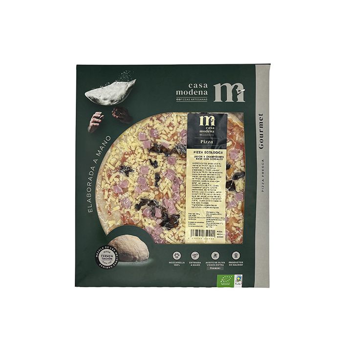 Pizza Jamón Casa Modena 395 g ECO main product photo