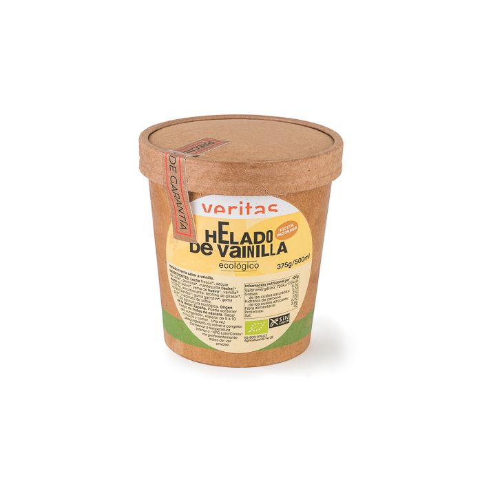 Helado vainilla Veritas 500ml ECO main product photo