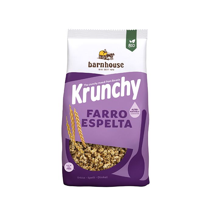 Crunchy sun Espelta Barnhouse 375g ECO main product photo