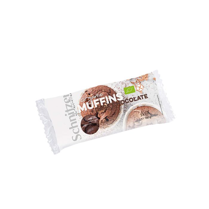Muffin choco S/G Schnitzer 2x70g ECO main product photo