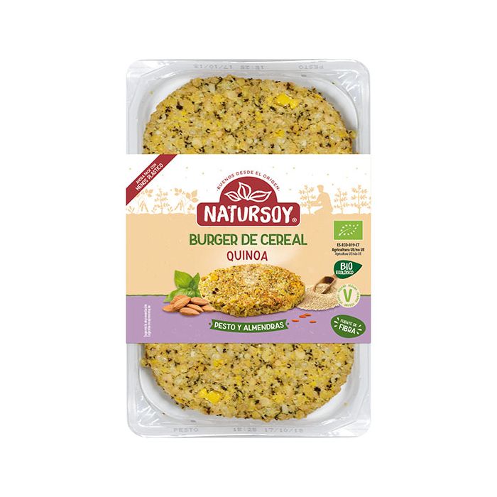 Burger quinoa-pesto Natursoy 200g ECO main product photo