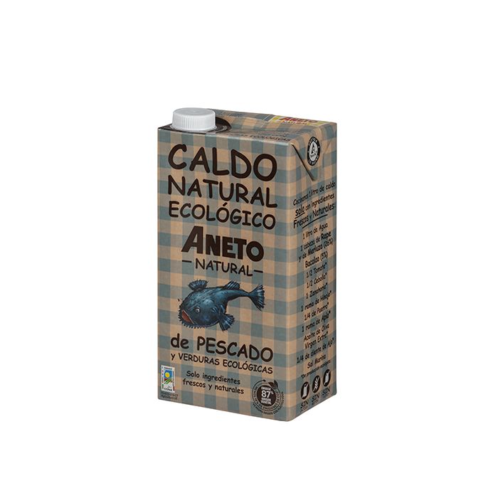 Caldo Pescado con Verduras Aneto 1L ECO main product photo