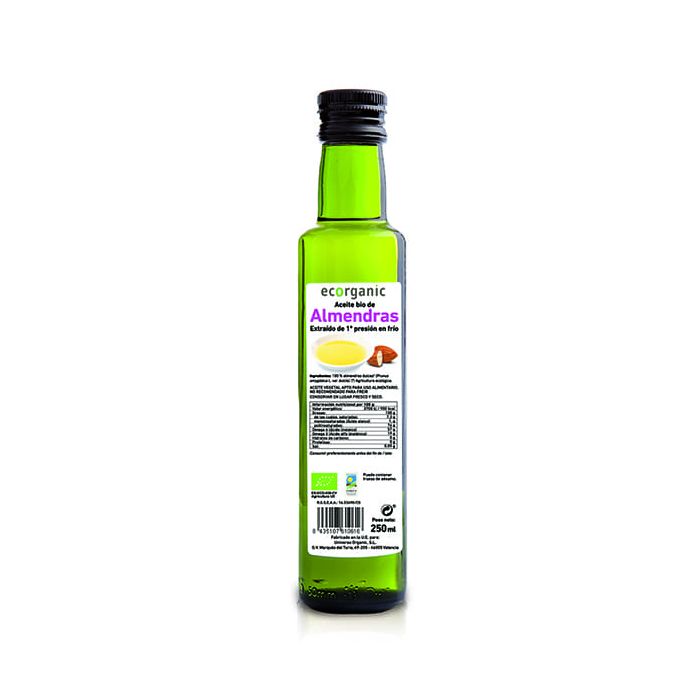 Aceite almendras dulces Ecorganic 250ml main product photo