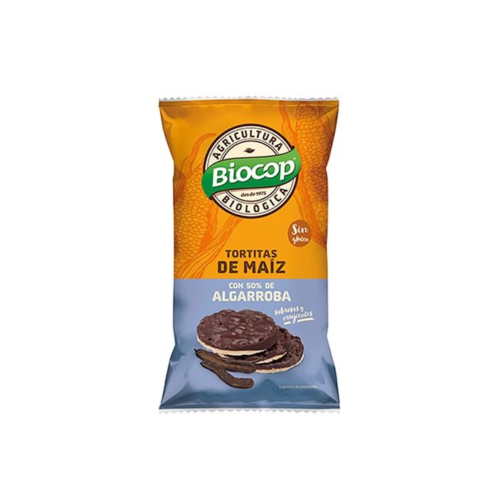 Tortitas Maíz Algarroba Biocop 100g ECO main product photo