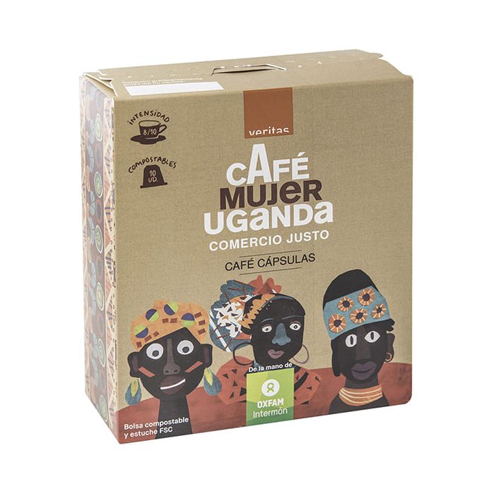 Café cápsula Mujer Uganda Veritas 10uECO main product photo