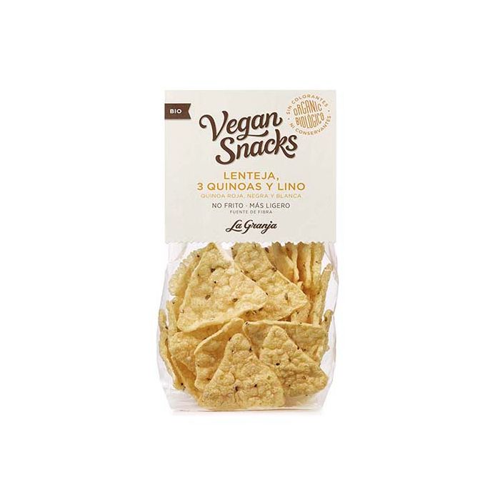 Snack lenteja 3 quinoas Granja 40g ECO main product photo