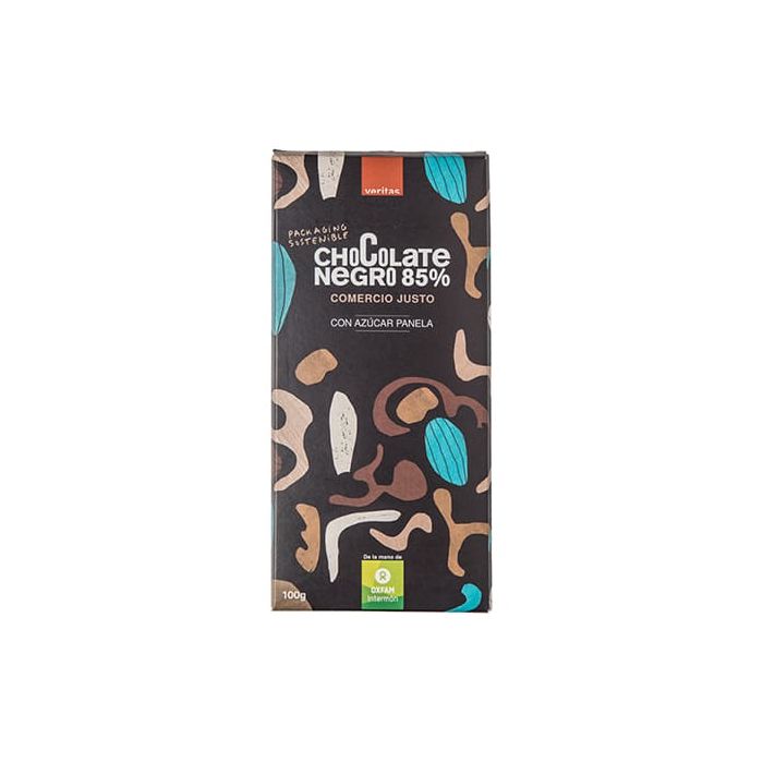 Chocolate negro 85% Veritas 100g ECO main product photo