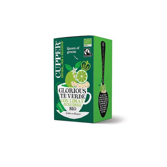 Té Verde Lima-Jengibre Cupper 20b ECO main product photo