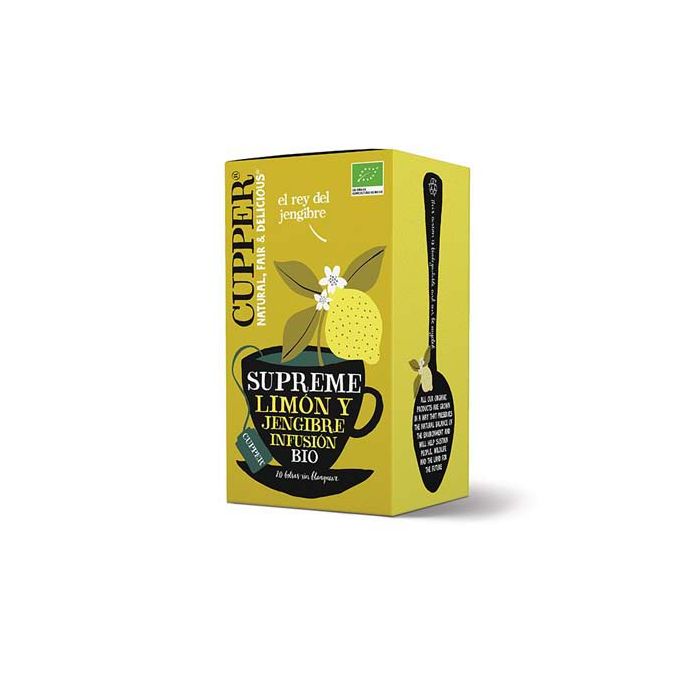 Infusión Ginger Supreme Cupper 20b ECO main product photo