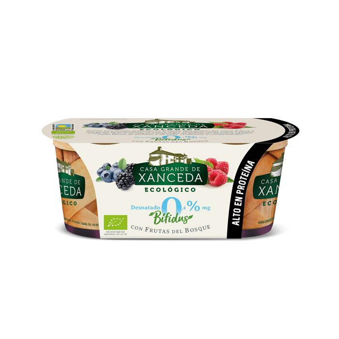 Yogur f bosque bif 0% Xanceda 2x125g ECO main product photo