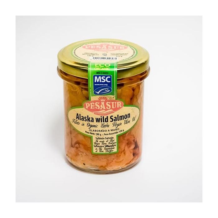 Lomos Salmón Cristal Pesasur 138g ECO main product photo