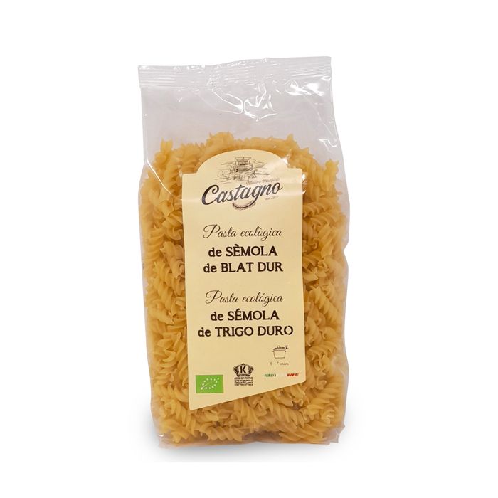 Espirales Semola int Castagno 500g ECO main product photo