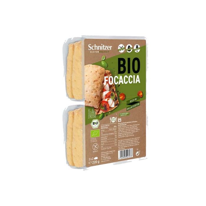Focaccia Maíz s/glut Schnitzer 220g ECO main product photo