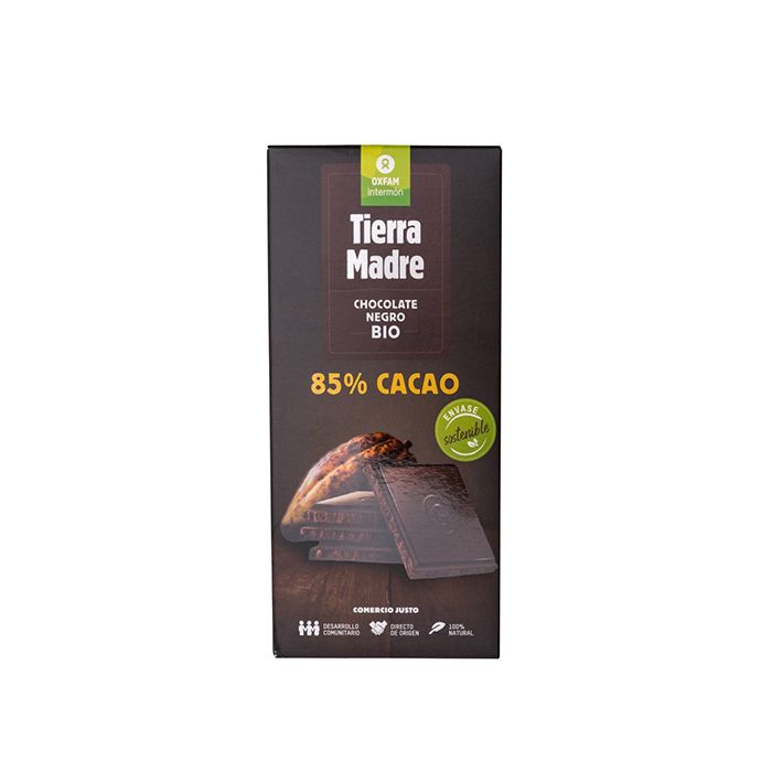 Chocolate negro 85% Intermon 100g ECO main product photo