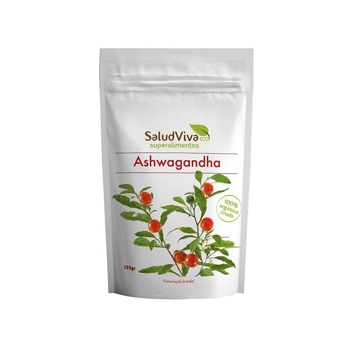 Ashwagandha en polvo Saludviva 125g ECO main product photo