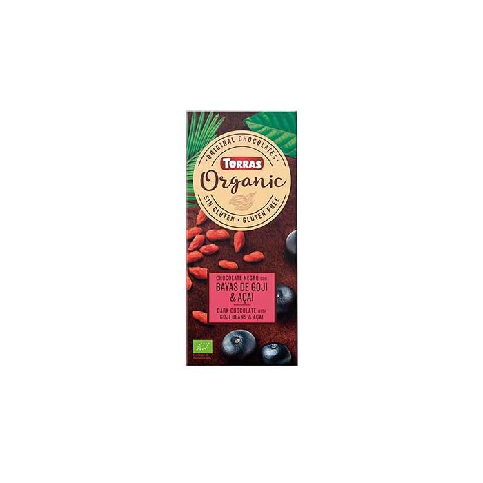 Choco negro c/bayas goji&acai 100g ECO main product photo