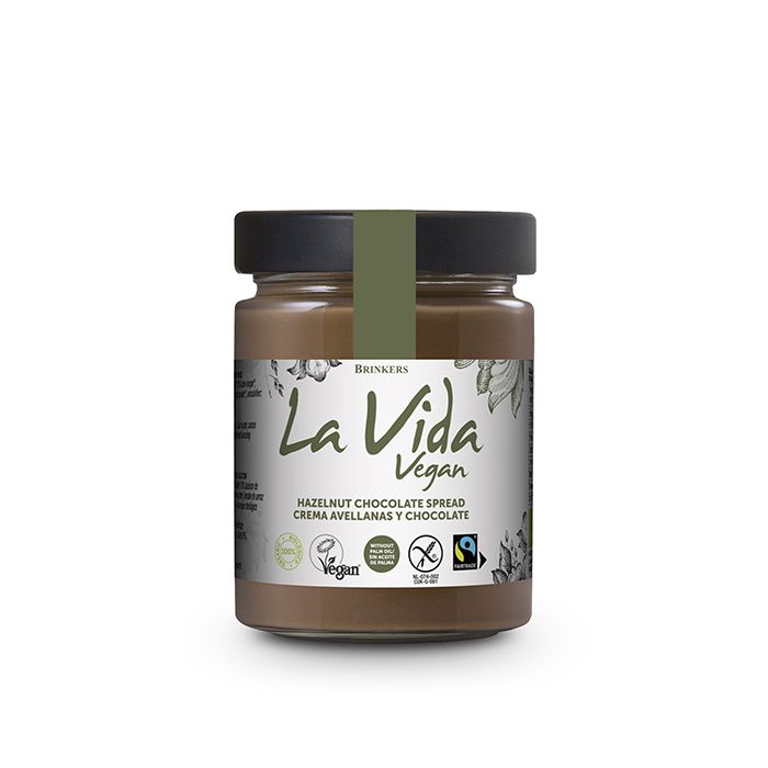 Crema choco avellana Vegana La Vida 270g main product photo