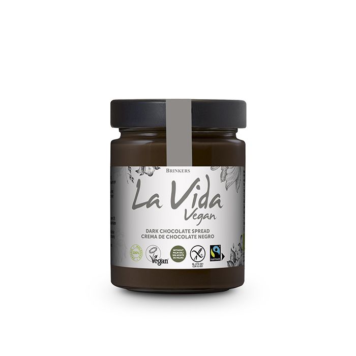 Crema choco negro Vegano La Vida 270g main product photo