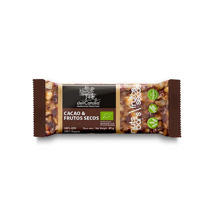 Barrita cacao y F.secos Delica 40g ECO main product photo