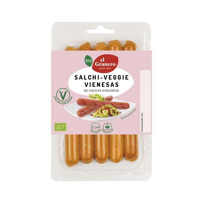 Salchiveggie vienesas Granero 200g ECO main product photo