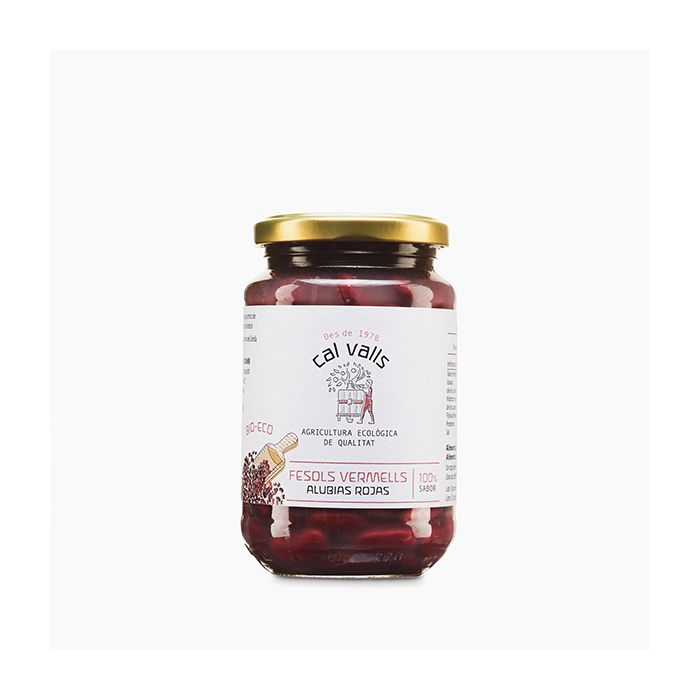 Alubias rojas cocidas Cal Valls 250g ECO main product photo