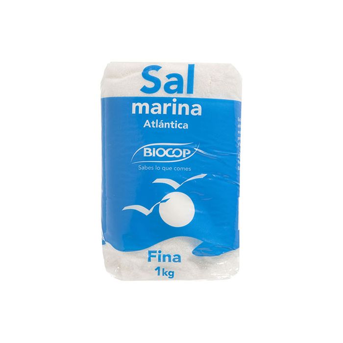 Sal Marina Atlántica Fina Biocop 1Kg main product photo