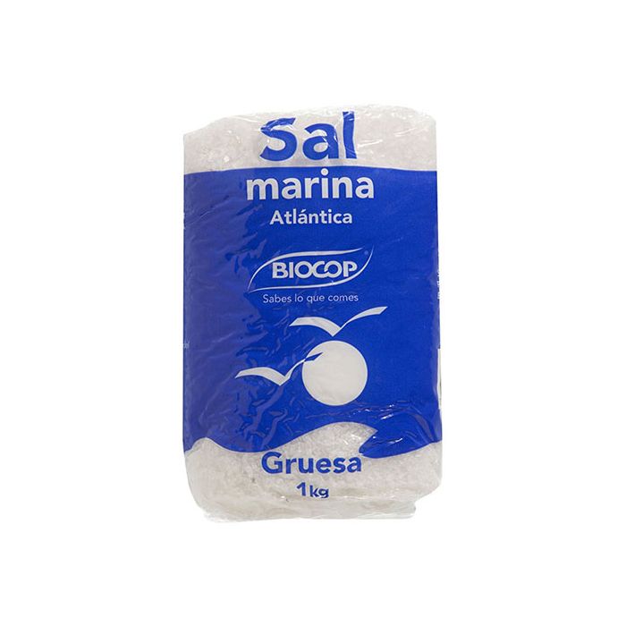 Sal Marina Atlántica Gruesa Biocop 1Kg main product photo