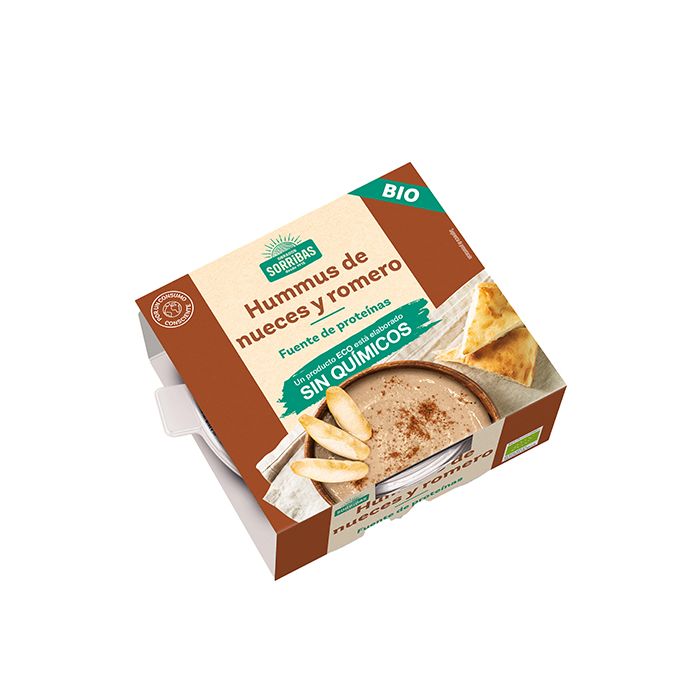 Hummus nueces-romero Sorribas 240g ECO main product photo