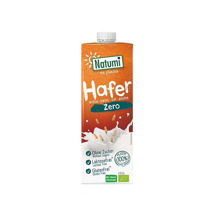 Bebida Avena ZERO Azúcares Natumi 1L ECO main product photo