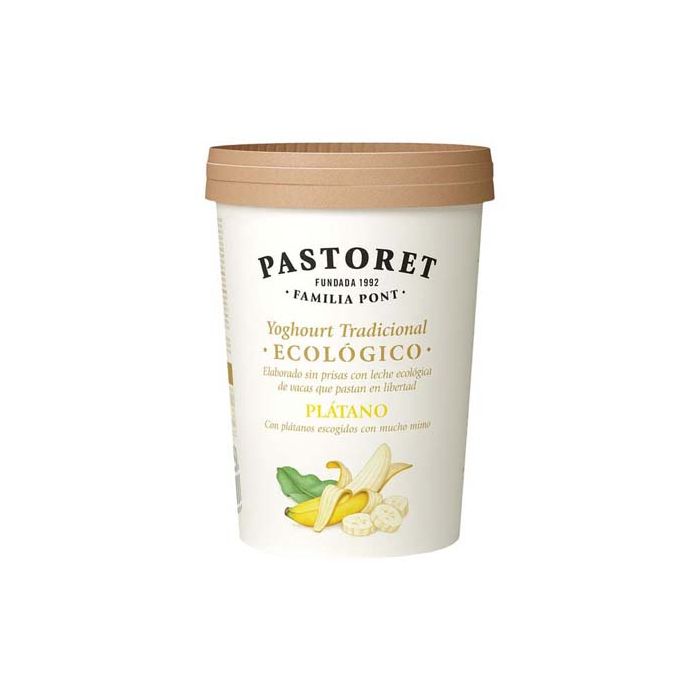 Yogur de plátano El Pastoret 500g ECO main product photo